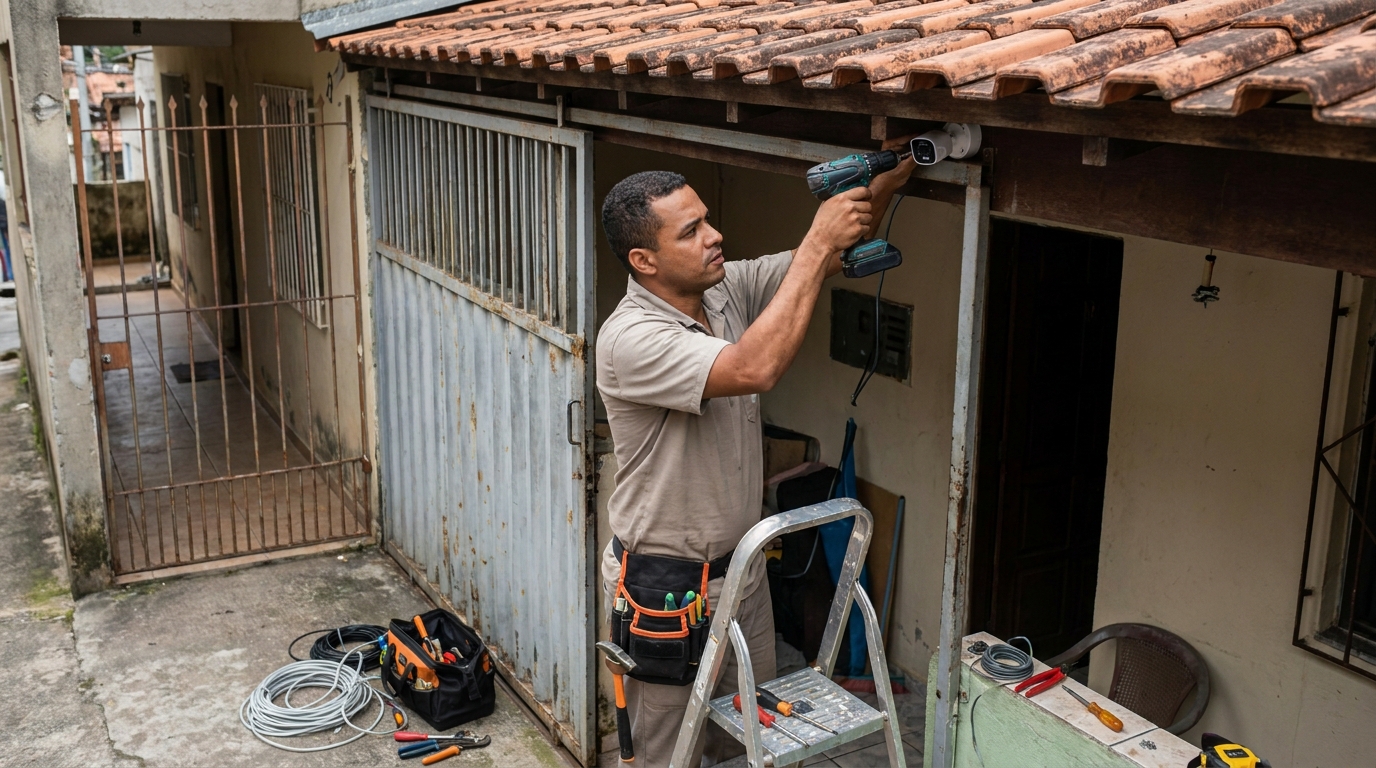 Instalacao de cameras de seguranca em Vitória da Conquista‑BA