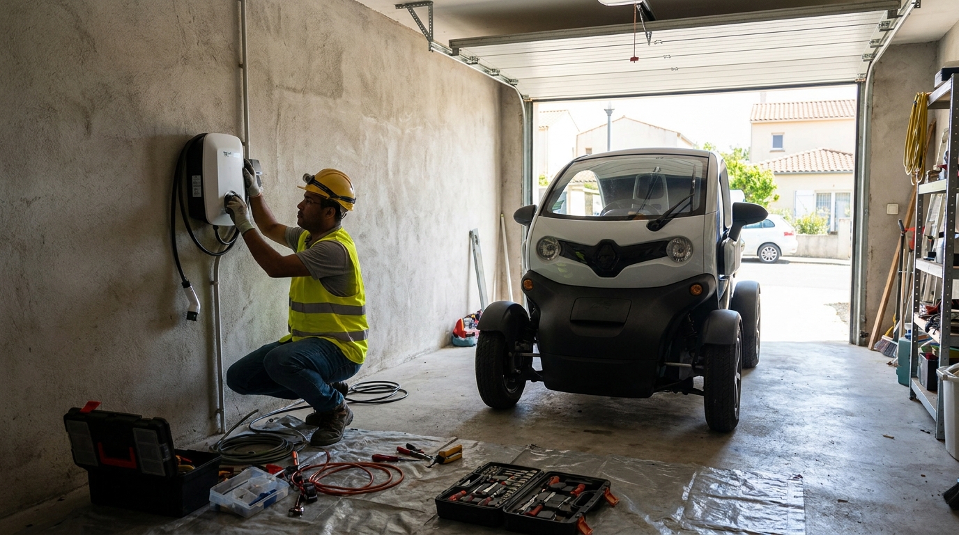 Instalacao de carregador de carro eletrico profissional em Vitória da Conquista‑BA
