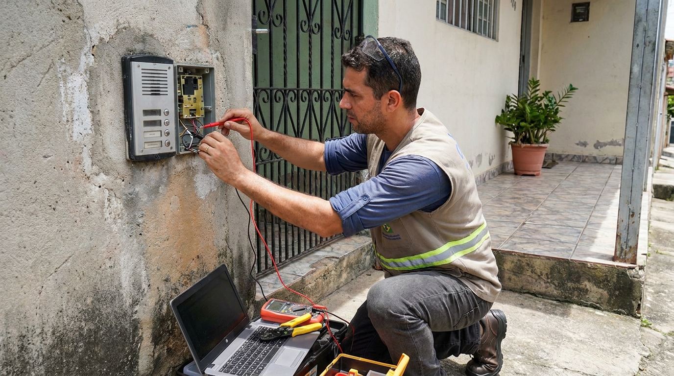 Reparo de interfone em Vitória da Conquista‑BA